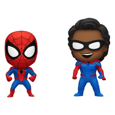 Spider-man vs arley queen sticker