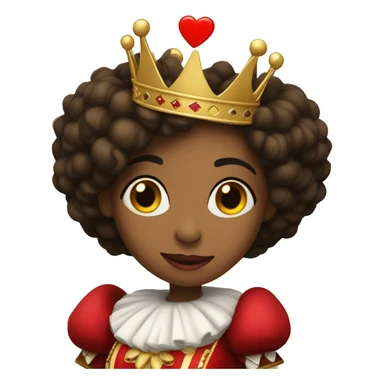 Queen of Hearts sticker