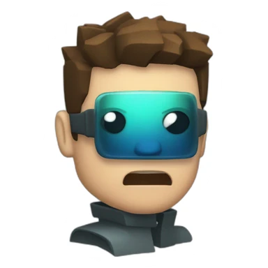 herobrine fish sticker