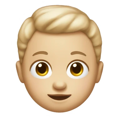 Beige baby toy sticker