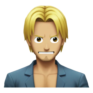 Sanji in one piece  sticker