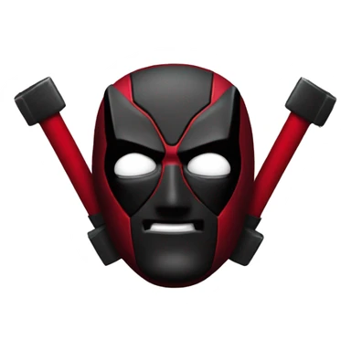 deadpool censor icon sticker