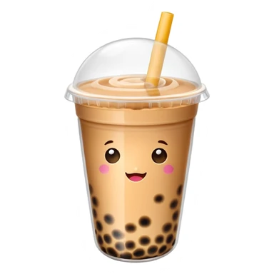 Bubble tea sticker