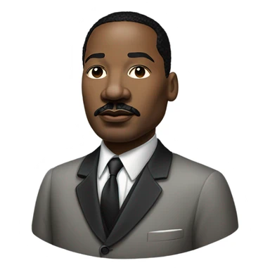 Martin Luther King sticker