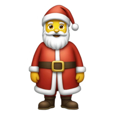 Santa Claus Standing sticker
