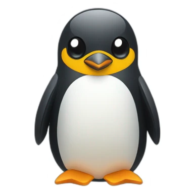 vuejs penguin sticker