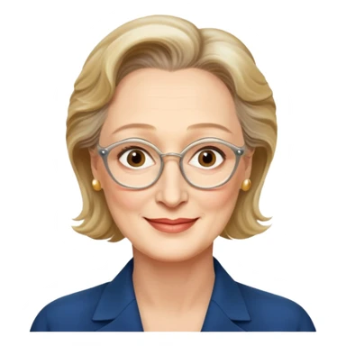 meryl streep sticker