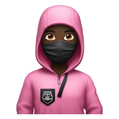 Squid Game Pink Soldier sticker