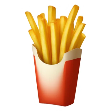 French fries  sticker