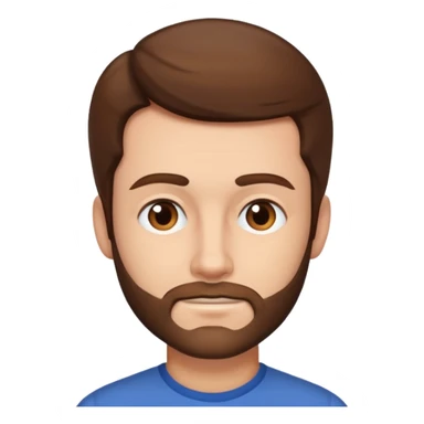 a man with sideburns sticker