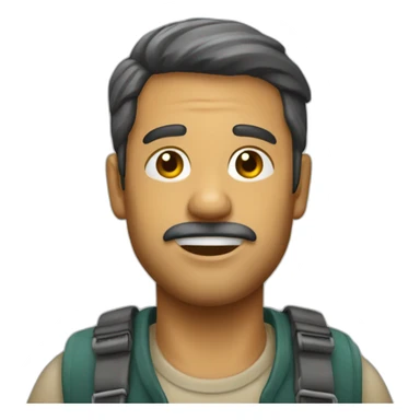 martim pescador sticker