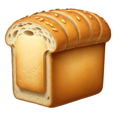 sliced loaf without face  sticker