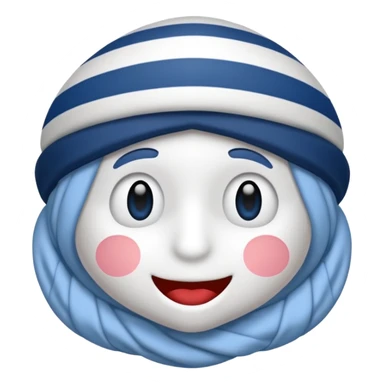 Marinière bleue  sticker