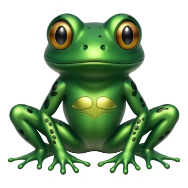 bionic frog sticker