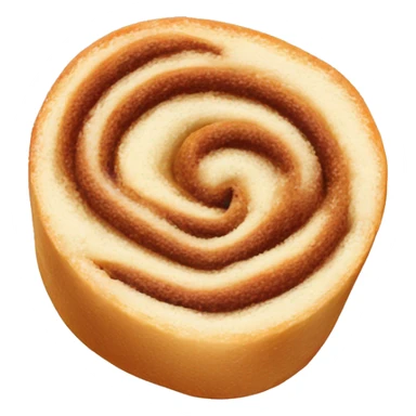 Cinneamon Roll with Sugar Creme Over it sticker