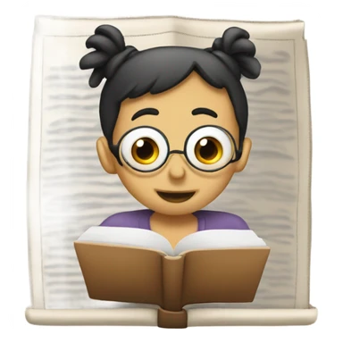 Kindle reading sticker