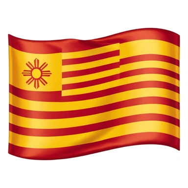 catalan flag sticker