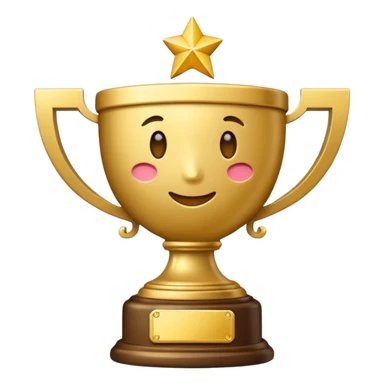 crie um trofeu sticker