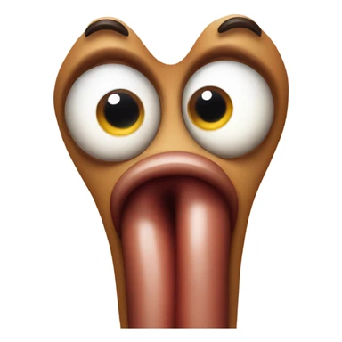 Scary sausage sticker