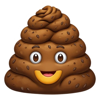 Poo sticker