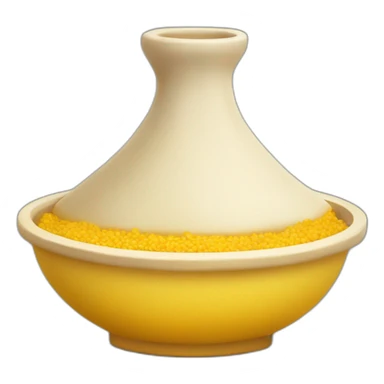 yellow open tajine sticker