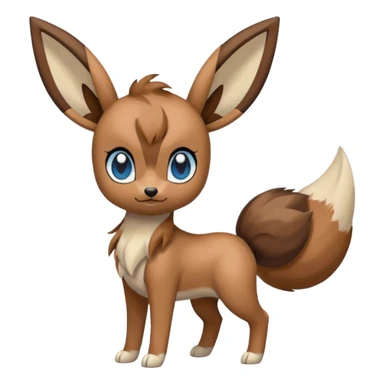 Meloetta-Eevee-Pokémon-Fakémon-creature sticker