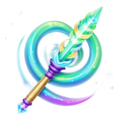 Aurora Borealis Wand sticker