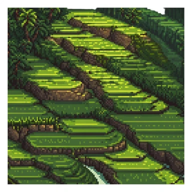 rice terraces sticker