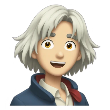 Howl from howls moving castle sticker