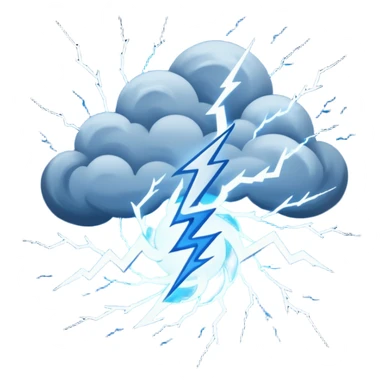 Wiz 101 casting sigil inspired storm magic, compose it of swirling clouds and lightning bolts  sticker