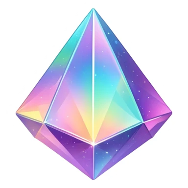 Iridescent big giant glistening glossy sparkly shiny glittery deco sticker