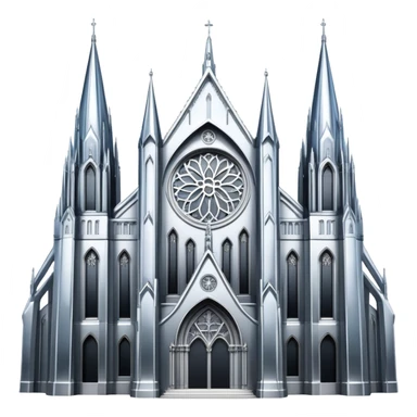 sorayama gothic cathedral sticker