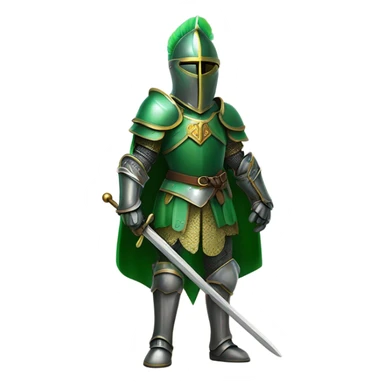 A Green Knight  sticker
