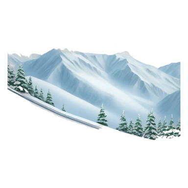 Ski slope sticker