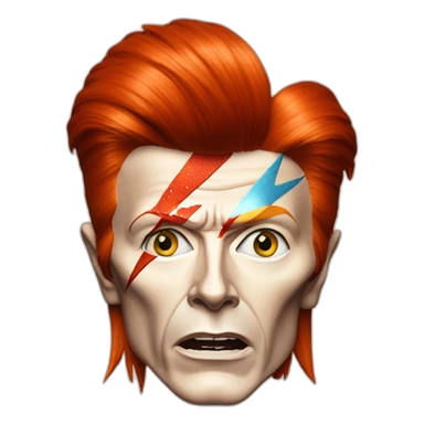 david bowie aladdin sane sticker
