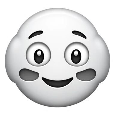 🙂 En noir et blanc sticker