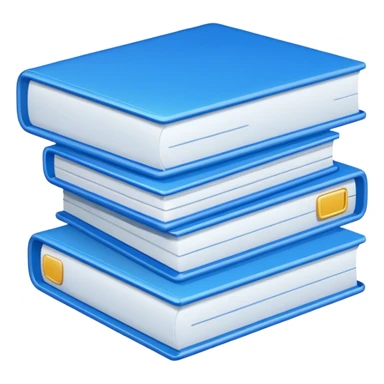 documents with blue sticker