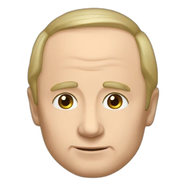 Emoji qui dit putin sticker