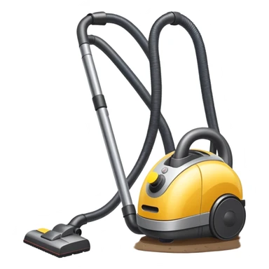 vacuum cleaner cleaning a floor sticker