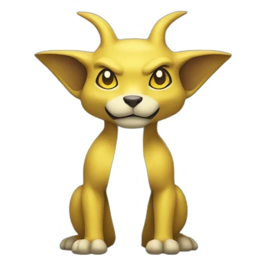 Alakazam pokemon sticker