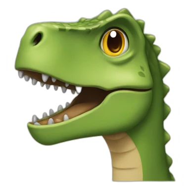 Emoji dinosaure sticker