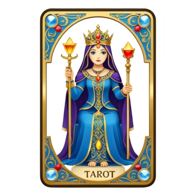 tarot card sticker