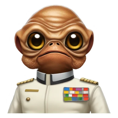 Admiral Akbar sticker
