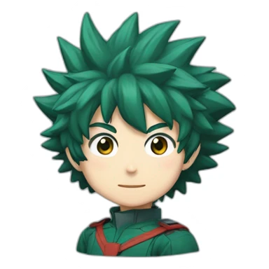 Izuku midorya sticker