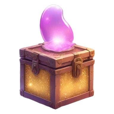 ( 8K ) THE 🪄🪄🪄MAGIC BOX🗿 glittery✨box of magic light sticker