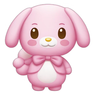 my melody sanrio sticker
