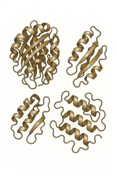 Proteine su sfondo isolato sticker