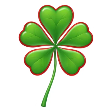  lucky (#00A3E0) and red (#F9423A) sticker