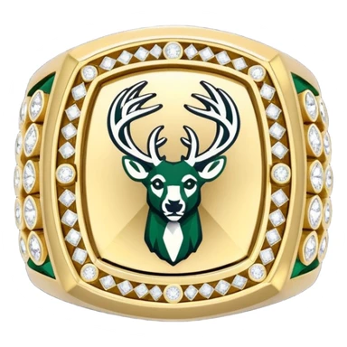 Milwaukee Bucks championship ring sticker