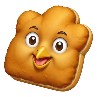 chicken nugget sticker